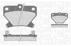 Sada brzdových destiček, kotoučová brzda MAGNETI MARELLI 363916060593