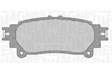 Sada brzdových destiček, kotoučová brzda MAGNETI MARELLI 363916060636