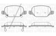 Sada brzdových destiček, kotoučová brzda MAGNETI MARELLI 363916060689