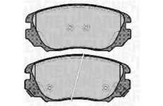 Sada brzdových destiček, kotoučová brzda MAGNETI MARELLI 363916060723