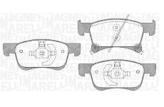 Sada brzdových destiček, kotoučová brzda MAGNETI MARELLI 363916060814