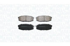 Sada brzdových destiček, kotoučová brzda MAGNETI MARELLI 363916061032