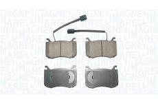 Sada brzdových destiček, kotoučová brzda MAGNETI MARELLI 363916061108