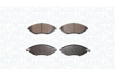 Sada brzdových destiček, kotoučová brzda MAGNETI MARELLI 363916061120