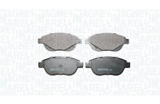 Sada brzdových destiček, kotoučová brzda MAGNETI MARELLI 363916061179
