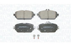 Sada brzdových destiček, kotoučová brzda MAGNETI MARELLI 363916061187