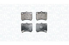 Sada brzdových destiček, kotoučová brzda MAGNETI MARELLI 363916061202