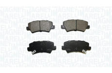 Sada brzdových destiček, kotoučová brzda MAGNETI MARELLI 363916061247