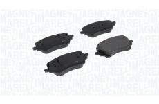 Sada brzdových destiček, kotoučová brzda MAGNETI MARELLI 363916061251