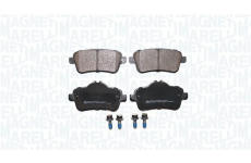 Sada brzdových destiček, kotoučová brzda MAGNETI MARELLI 363916061317