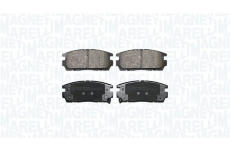 Sada brzdových destiček, kotoučová brzda MAGNETI MARELLI 363916061353