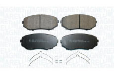 Sada brzdových destiček, kotoučová brzda MAGNETI MARELLI 363916061360