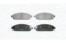 Sada brzdových destiček, kotoučová brzda MAGNETI MARELLI 363916061386