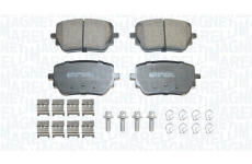 Sada brzdových destiček, kotoučová brzda MAGNETI MARELLI 363916061394