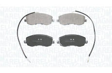 Sada brzdových destiček, kotoučová brzda MAGNETI MARELLI 363916061416