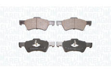 Sada brzdových destiček, kotoučová brzda MAGNETI MARELLI 363916061419