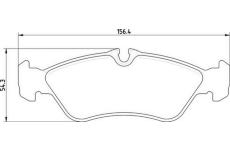 Sada brzdových destiček, kotoučová brzda MAGNETI MARELLI 363710201824