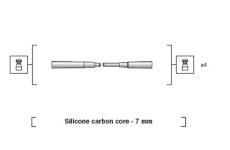 Sada zapaľovacích káblov MAGNETI MARELLI 941318111216