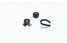 ozubení,sada rozvodového řemene MAGNETI MARELLI 341304530000