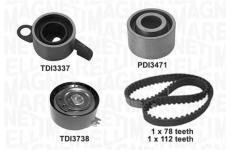 ozubení,sada rozvodového řemene MAGNETI MARELLI 341305960000