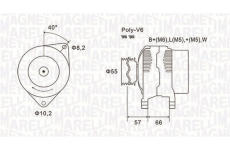 generátor MAGNETI MARELLI 063731036010