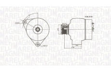 Alternátor MAGNETI MARELLI 063731209010