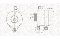 generátor MAGNETI MARELLI 063731258010