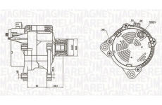 generátor MAGNETI MARELLI 063731260010