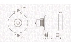 generátor MAGNETI MARELLI 063731306010