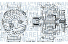 generátor MAGNETI MARELLI 063731439210