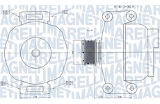 generátor MAGNETI MARELLI 063731489010