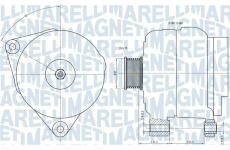 generátor MAGNETI MARELLI 063731501010