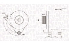 generátor MAGNETI MARELLI 063731509010