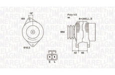 generátor MAGNETI MARELLI 063731530010