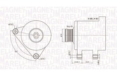 generátor MAGNETI MARELLI 063731553010