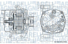 generátor MAGNETI MARELLI 063731562210