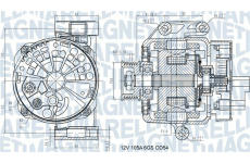 generátor MAGNETI MARELLI 063731585210