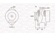 generátor MAGNETI MARELLI 063731600010