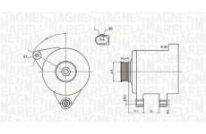 generátor MAGNETI MARELLI 063731664010