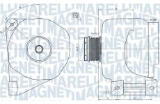 generátor MAGNETI MARELLI 063731673010