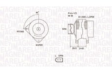 generátor MAGNETI MARELLI 063731678010