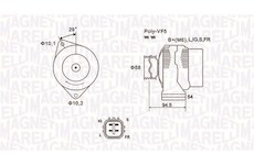 generátor MAGNETI MARELLI 063731721010