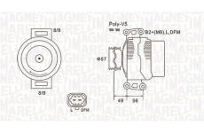 generátor MAGNETI MARELLI 063731740010