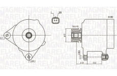 generátor MAGNETI MARELLI 063731762010