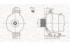 generátor MAGNETI MARELLI 063731779010