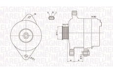 generátor MAGNETI MARELLI 063731800010