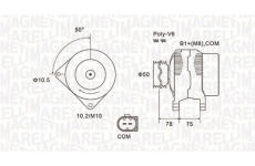 generátor MAGNETI MARELLI 063731825010