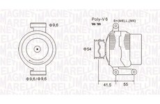 generátor MAGNETI MARELLI 063731856010