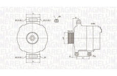 generátor MAGNETI MARELLI 063731867010