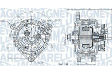 generátor MAGNETI MARELLI 063731871010